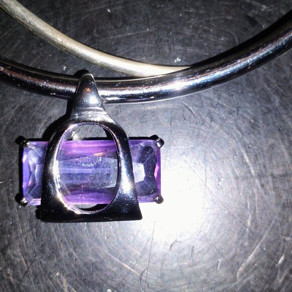 Premier Designs Jewelry - Premier Designs Jewelry Purple Pendant Sterling Silver Pendant Only!